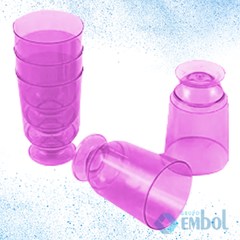 TAÇA DE ACRÍLICO PIT-030 25ML LILÁS PLASTILÂNIA C/10