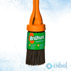 ESCOVA SANITÁRIA VASSOURITA BRILHUS S/POTE UND