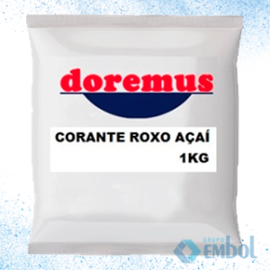 CORANTE ROXO AÇAÍ DOREMUS C/1KG