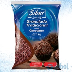 GRANULADO TRADICIONAL CHOCOLATE SIBER C/1KG