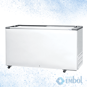 FREEZER HORIZONTAL FRICON HCED-503L DUPLA AÇÃO VIDRO 110V