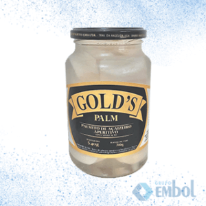 PALMITO APERITIVO VIDRO EM CONSERVA GOLD`S 300G/540G