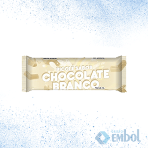 SAQUINHO BOPP RIACHO PARA PICOLÉ CHOCOLATE BRANCO 200G