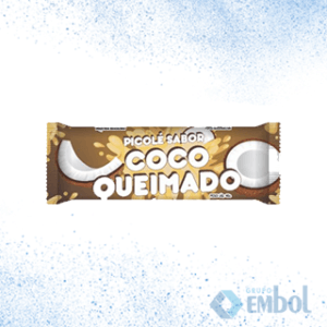 SAQUINHO BOPP RIACHO PARA PICOLÉ COCO QUEIMADO 200G