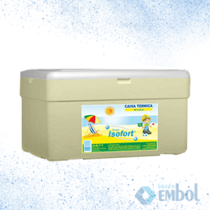 CAIXA DE ISOPOR 50 LITROS ISOFORT UND