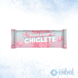 SAQUINHO BOPP RIACHO PARA PICOLÉ CHICLETE 200G