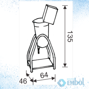 LIQUIDIFICADOR INDUSTRIAL 30L FORTFRIO LD30 220V