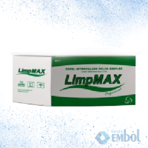 PEPEL HIGIÊNICO CAI CAI 100% CELULOSE LIMPMAX F.SIMPLES C/10000