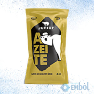 AZEITE JUNIOR SACHÊ 4ML COM 200 UNIDADES