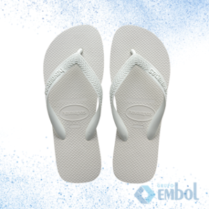 CHINELO HAVAIANAS TOP Nº 43/44 BRANCO- PAR