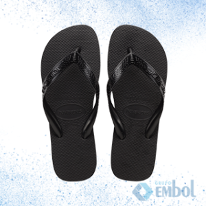 CHINELO HAVAIANAS TOP Nº 37/38 PRETO PAR