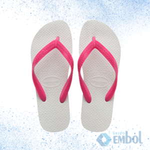 CHINELO HAVAIANAS TRADICIONAL Nº 37/38 ROSA PAR