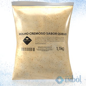 MOLHO DE QUEIJO CREMOSO JUNIOR 1,1KG