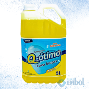 DETERGENTE LAVA LOUÇA Q-ÓTIMO NEUTRO OFFICER 5L