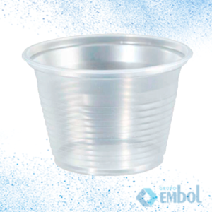 POTE PLASTICO PS DESCARTÁVEL 100ML COPOZAN TRANSPARENTE C/100