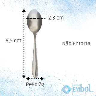 COLHER DE CAF A O INOX ORIGINAL LINE C 12 Embol