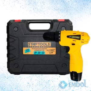 PARAFUSADEIRA COMPACTA STARTOOLS C/15 PEÇAS