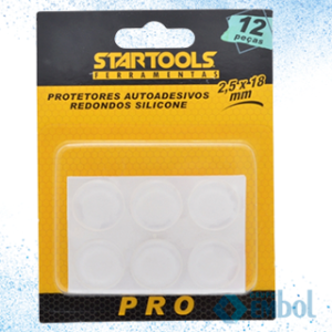 PROTETOR DE SILICONE STARTOOLS REDONDO 18MM X 2,5MM C/12