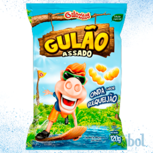 SALGADINHO/CHIPS GULÃO REQUEIJÃO 120G