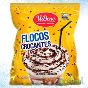 FLOCOS CROCANTES DE CHOCOLATE VABENE 750G