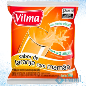 REFRESCO VILMA LARANJA COM MAMÃO 240G/2L