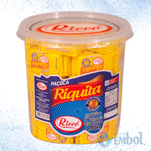 PAÇOCA RETANGULAR  DOCES RICCO RIQUITA 20G C/57