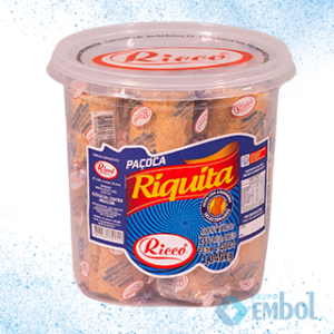 PAÇOCA ROLHA DOCES RICCO RIQUITA 52G C/20