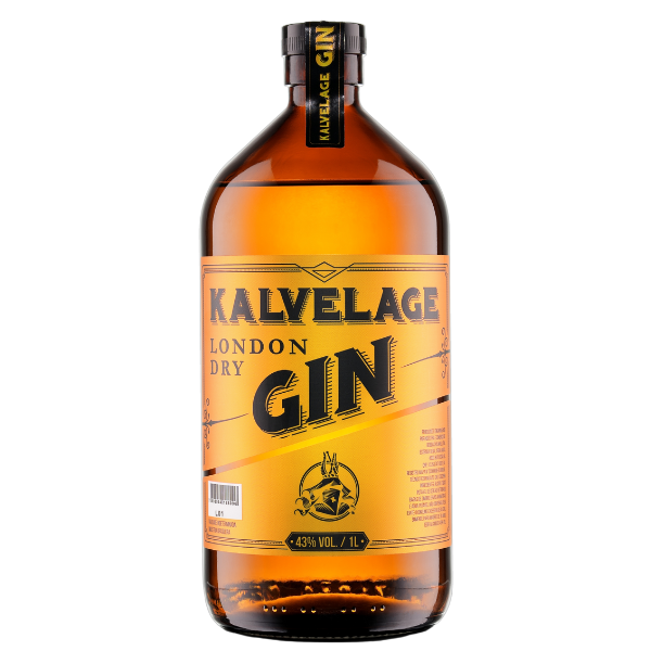 BEBIDA GIN KALVELAGE LONDON DRY 1L