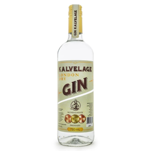 BEBIDA GIN KALVELAGE LONDON DRY 750ML