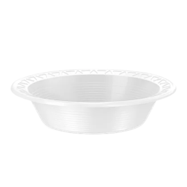 PRATO PS MINAPLAST FUNDO 12CM BRANCO COM 10