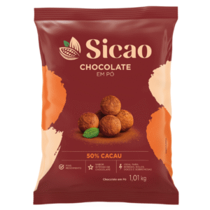 CHOCOLATE EM PÓ SICAO 50% CACAU 1,01KG