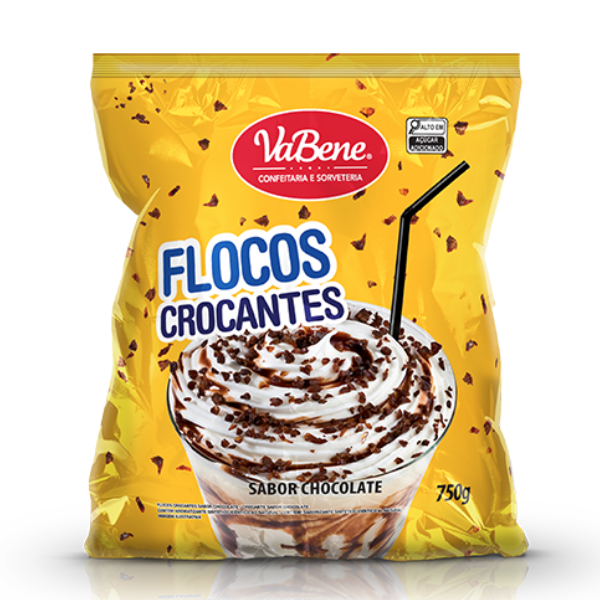 FLOCOS CROCANTE VABENE CHOCOLATE 750G