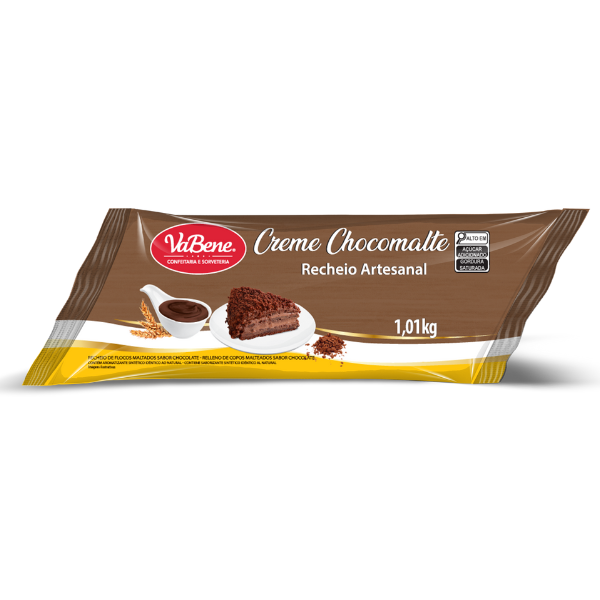 RECHEIO VABENE CREME CHOCOMALTE 1,01KG