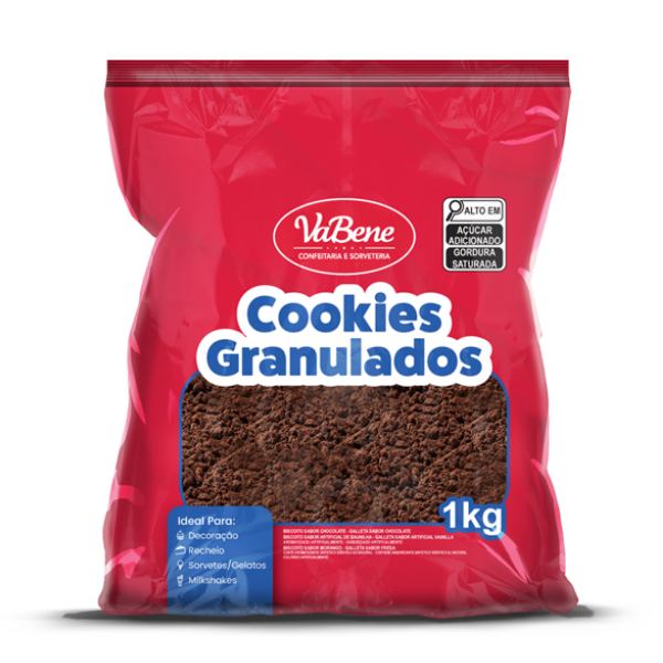 COOKIES GRANULADO VABENE CHOCOLATE 1KG