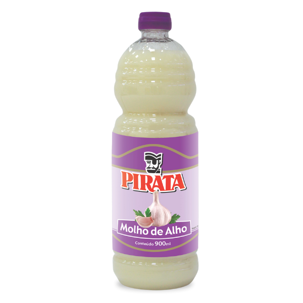 MOLHO PIRATA 900ML ALHO