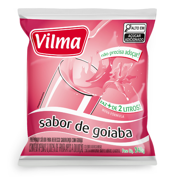 REFRESCO VILMA 240G/2L GOIABA