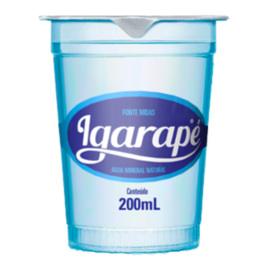ÁGUA MINERAL IGARAPE SEM GÁS COPO 200ML