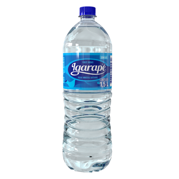 ÁGUA MINERAL IGARAPE SEM GÁS 1,5L