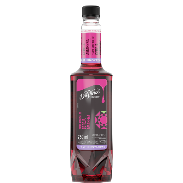 XAROPE DE AMARENA DAVINCI GOURMET 750ML