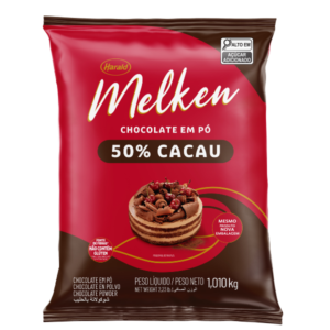 CHOCOLATE EM PÓ MELKEN 50% COM 1,010KG