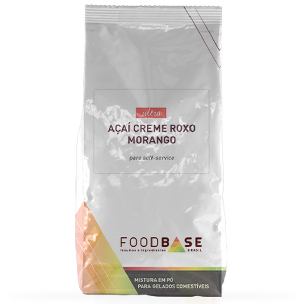 BASE FOODBASE FBF ACAI CREME ROXO MORANGO ULTRA 650G