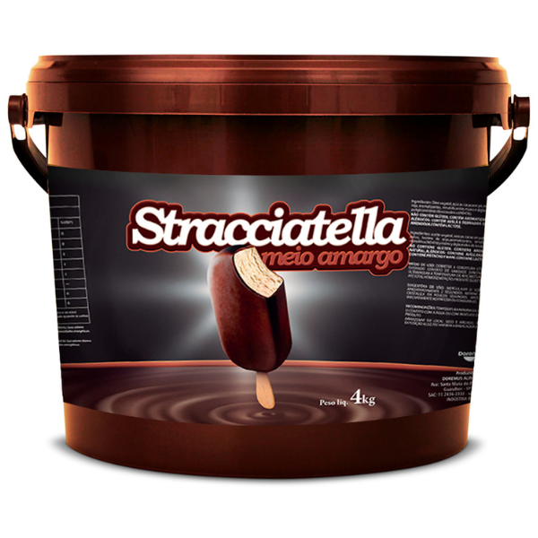 STRACCIATELLA DOREMUS MEIO AMARGO 4KG