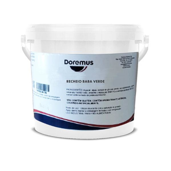RECHEIO DOREMUS BABA VERDE (MAÇÃ VERDE) 4KG