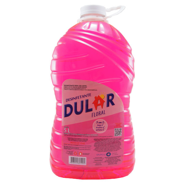 Dular DESINFETANTE DULAR FLORAL 5L - Embol