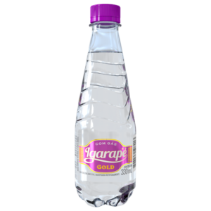 ÁGUA MINERAL IGARAPE GOLD COM GÁS 330ML