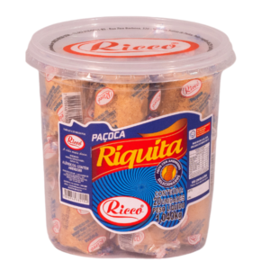 PAÇOCA RICCO RIQUITA ROLHA 52G COM 20