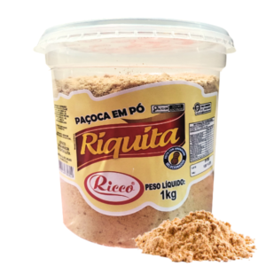 PAÇOCA RICCO RIQUITA EM PÓ COM 1KG