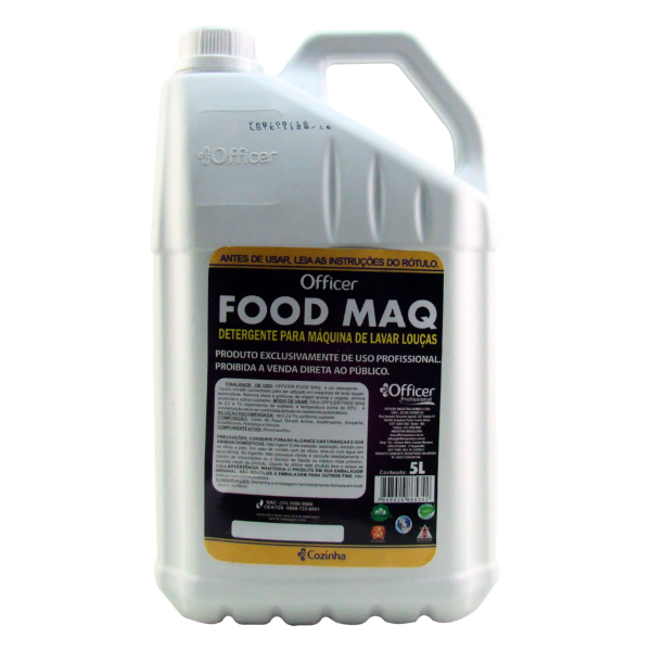 DETERGENTE OFFICER FOOD MAQ PARA MÁQUINA 5L