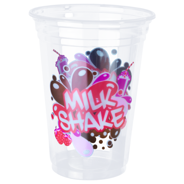 COPO PP COPOBRAS IMPRESSO MILKSHAKE 440ML COM 50