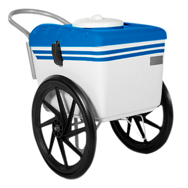 CARRINHO DE PICOLÉ T350 THERMOTOTAL AZUL/BRANCO